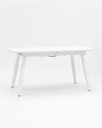 Стол обеденный Чикаго раскладной 160-200*90 белый