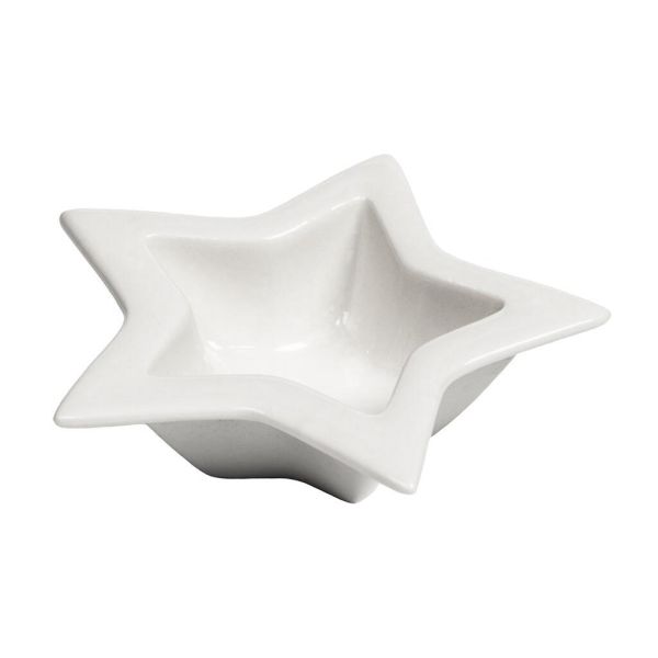 Соусник 25 мл 9,5*8 см h2,5 см Mini Mix Звезда белый фарфор P.L. Proff Cuisine [6]