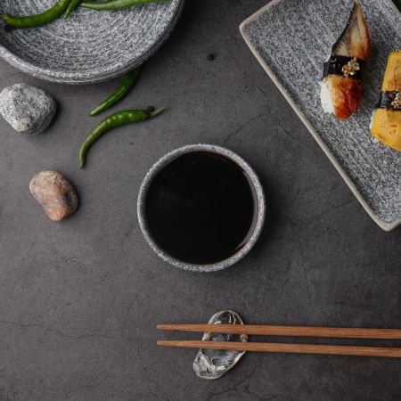 Соусник 60 мл d 8,8 см h2,3 см круглый Stone Untouched Taiga P.L. Proff Cuisine [1]