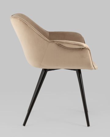 Стул Мэйсон велюр капучино