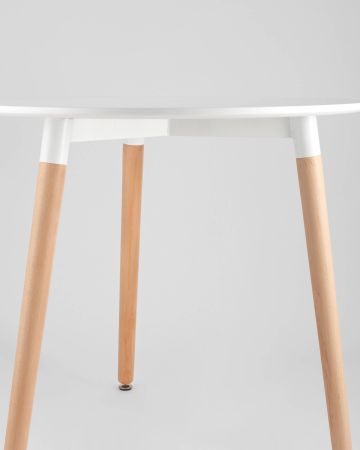 Стол DST круглый белый