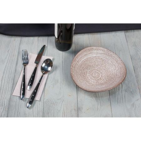 Салатник 800 мл 21*19,5 см h6,8 см Brown Untouched Taiga P.L. Proff Cuisine [3]