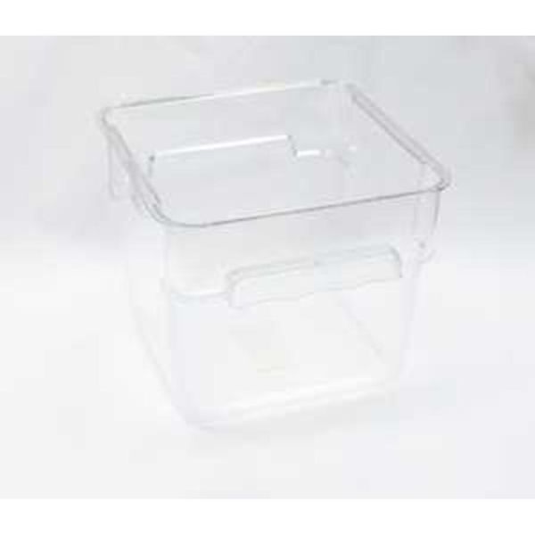Контейнер для продуктов прямоуг.  4 л. без крышки 18*18*18,5 см поликарбонат P.L. Proff Cuisine