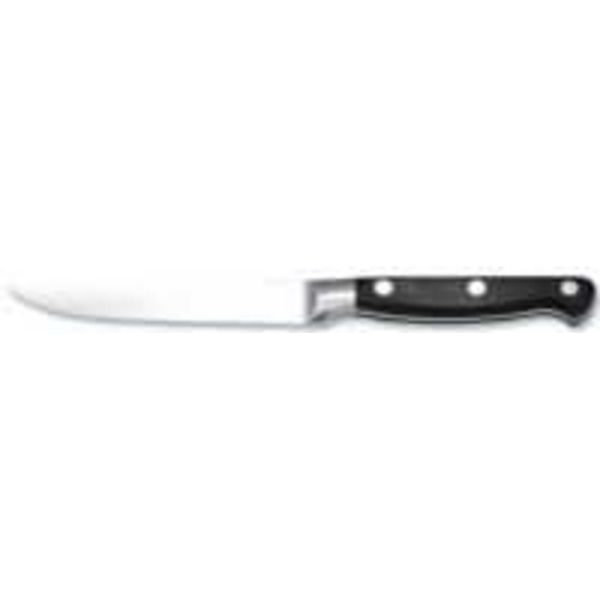 Нож для стейка 13 см кованый Classic черная ручка P.L. Proff Cuisine