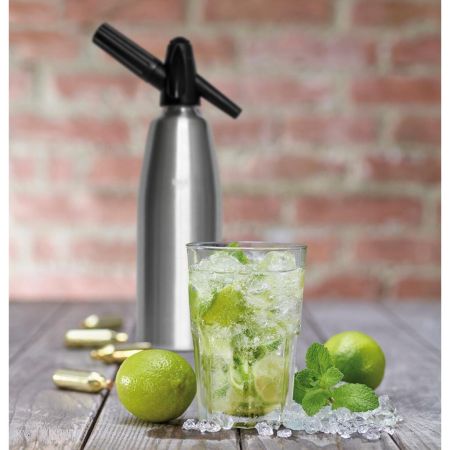 Сифон для газирования воды/содовой 1 л (до +30°C) алюм/пластик P.L. Proff Cuisine