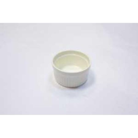 Соусник  30 мл d 5,6 см h3,3 см круглый Рамекин рельефный белый фарфор P.L. Proff Cuisine [16]