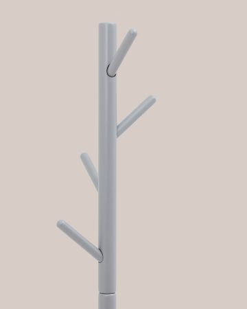 Вешалка напольная Hook серый