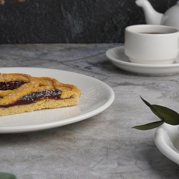 Тарелка d 21 см без борта белая фарфор P.L. Proff Cuisine [12]