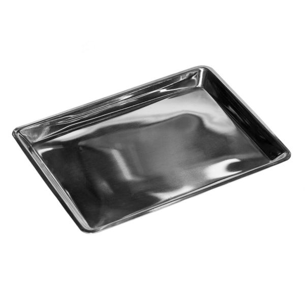 Блюдо прямоугольное 26*19,5 см (поднос) Dents нерж. глянец P.L. Proff Cuisine