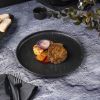 Тарелка с бортом d 27 см h3 см Black Raw Stellar P.L. Proff Cuisine [3]