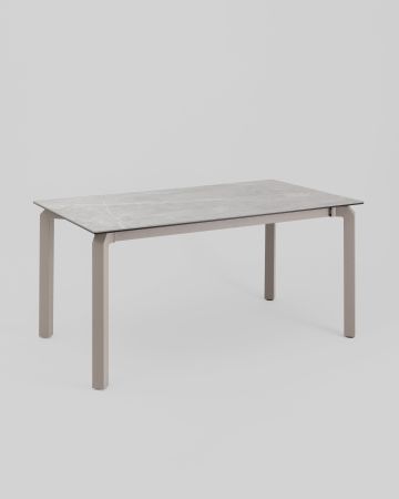 Стол обеденный Varden раскладной 160-220х90 см керамика серый