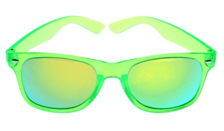 Очки солнцезащитные UV400 фактор, лайм