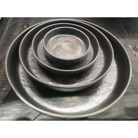 Тарелка с бортом 20,4*4,3 см Brush пластик меламин P.L. Proff Cuisine