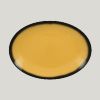 Блюдо овальное RAK Porcelain LEA Yellow 36 см (желтый цвет)