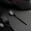 Вилка столовая 19 см матовая черный цвет Black Sapporo PVD P.L. - Davinci [12]