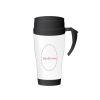 Термокружка 0.4 л белая, пластик