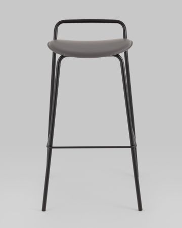 Стул барный Mantis экокожа темно-серый