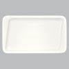 Блюдо прямоугольное 36*21 см со смещенным дном Asymmetry белое фарфор P.L. Proff Cuisine [1]