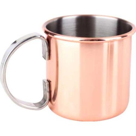 Кружка для коктейля 450 мл d 9 см h9 см нерж. с медным покрытием P.L. - Kingtex