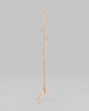 Вешалка напольная Hook светлое дерево