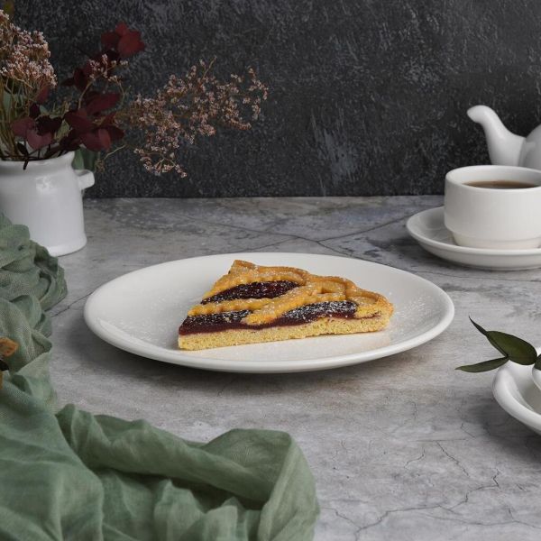 Тарелка d 21 см без борта белая фарфор P.L. Proff Cuisine [12]