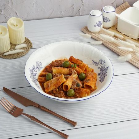 Салатник 1000 мл d 23,6 см h6,2 см Sea Flower P.L. Proff Cuisine [6]