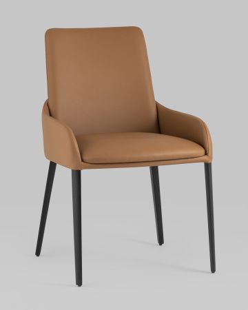 Стул Челси экокожа коричневый