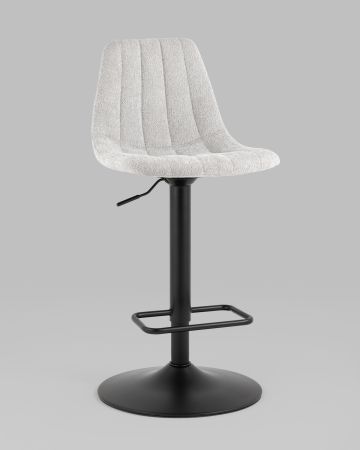 Стул барный Code рогожка светло-серый