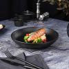 Салатник 900 мл d 23,5 см h4,5 см Smooth Black Raw Stellar P.L. Proff Cuisine [1]