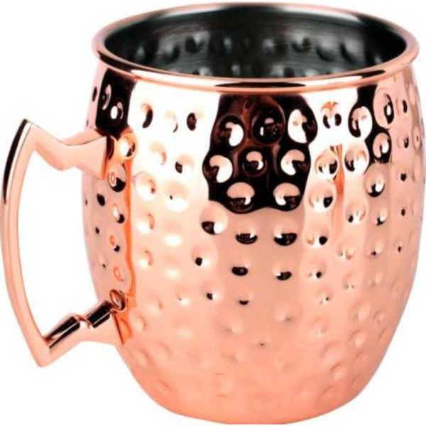 Кружка для коктейля 500 мл, нерж. медный цвет P.L. - Kingtex
