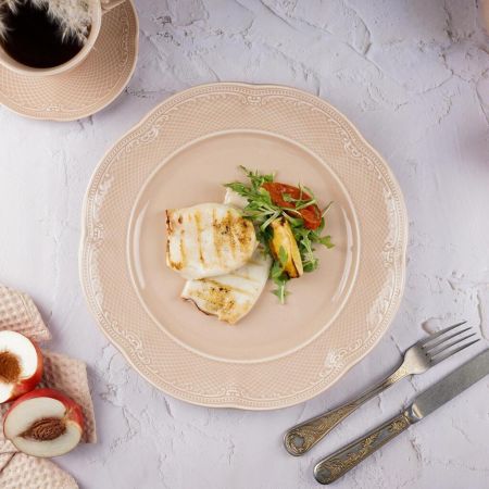 Тарелка d 30 см h3,5 см Aristocrat Peach Tea Noble [6]