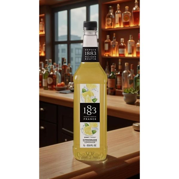 Сироп Лимонный для лимонада 1л 1883 Maison Routin NEW