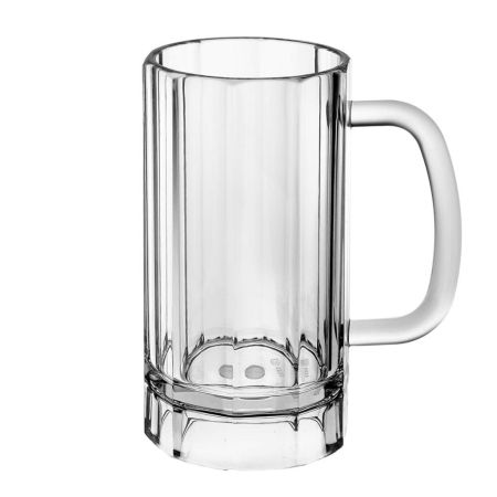 Кружка для пива 510 мл Optical PC поликарбонат d 7,9/7,7 см h16 см P.L. [1]