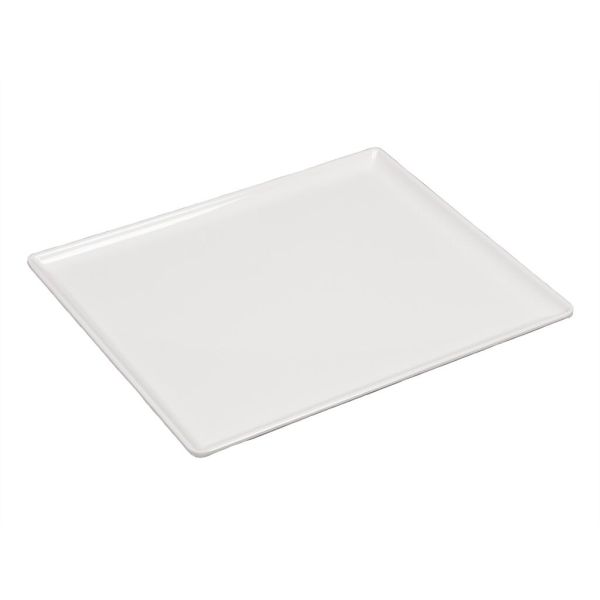 Блюдо 32,5*26,5*1,7 см прямоуг. White пластик меламин P.L. Proff Cuisine