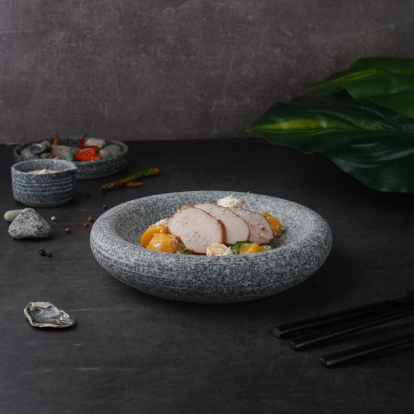 Салатник 420 мл d 20,8 см h4,5 см Stone Untouched Taiga P.L. Proff Cuisine [1]