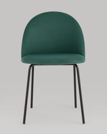 Стул Коди велюр зелёный