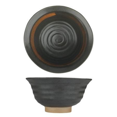 Салатник 940 мл миска для лапши d 19,5 см h10 см Dark Matt Panasia P.L. Proff Cuisine [1]