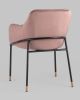 Стул Сандра велюр пыльно-розовый
