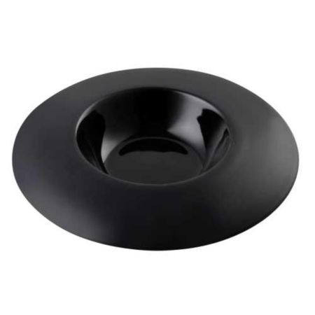 Тарелка глубокая 250 мл d 24 см для пасты, для супа Black фарфор P.L. Proff Cuisine [3]