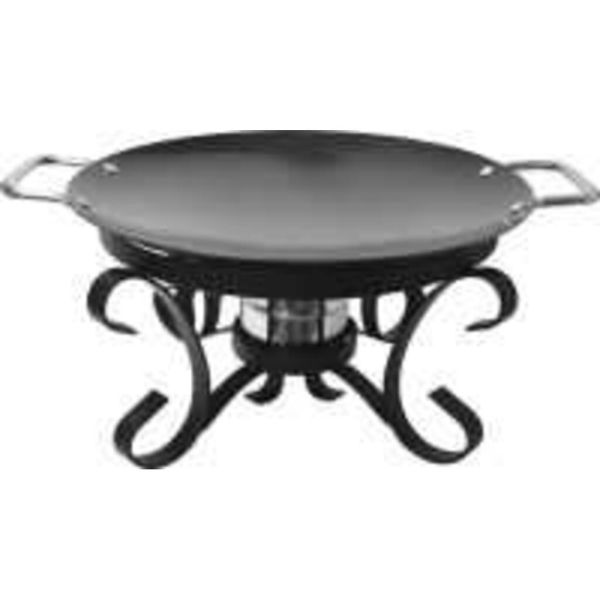 Сковорода для подачи саджа 35 см 2 ручки + подставка сталь P.L. Proff Cuisine