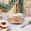 Бульонная пара 315 мл d 11,8 см h6,3 см Aristocrat Peach Tea Noble [1]