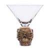Рюмка коктейльная 220 мл Мартини Череп Skull d 11,8 см h12,5 см P.L. - BarWare [4]