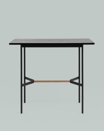 Стол барный Knobb 120*60 черный