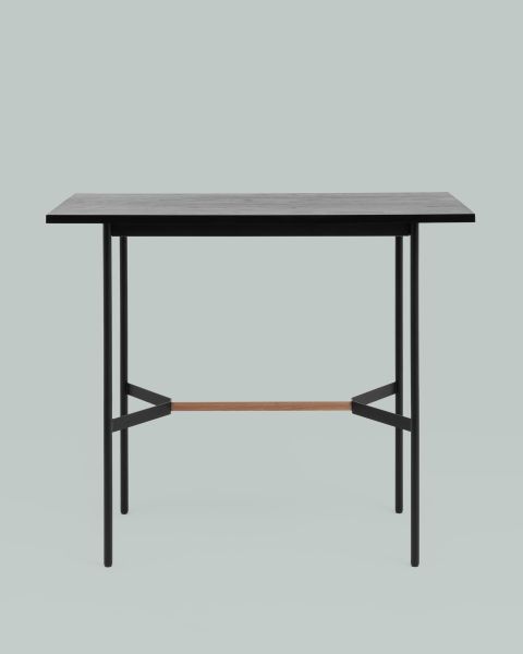 Стол барный Knobb 120*60 черный
