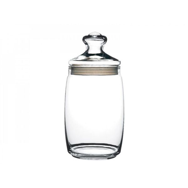 Банка для сыпучих продуктов 1100 мл. с крышкой Чешни Pasabahce