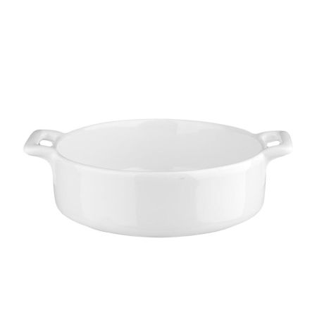 Бульонница 550 мл d 15,8 см h4,5 см с ручками белая фарфор P.L. Proff Cuisine [5]