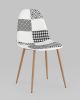 Стул Валенсия SN пэчворк черно-белый