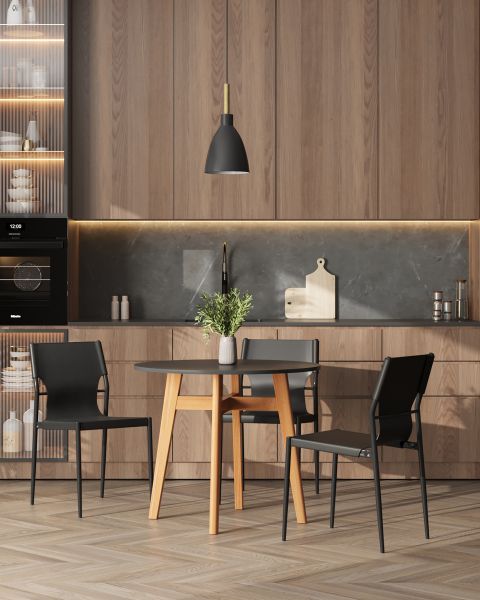 Стул обеденный West черный