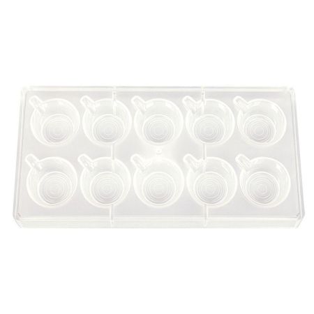 Пластиковая форма "Чашка" 10 ячеек 55*44*21 мм, P.L. Proff Cuisine