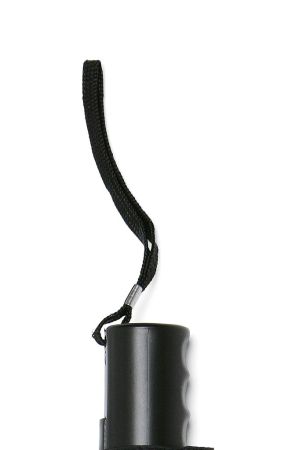 Зонт складной полуавтомат черный, полиэстер